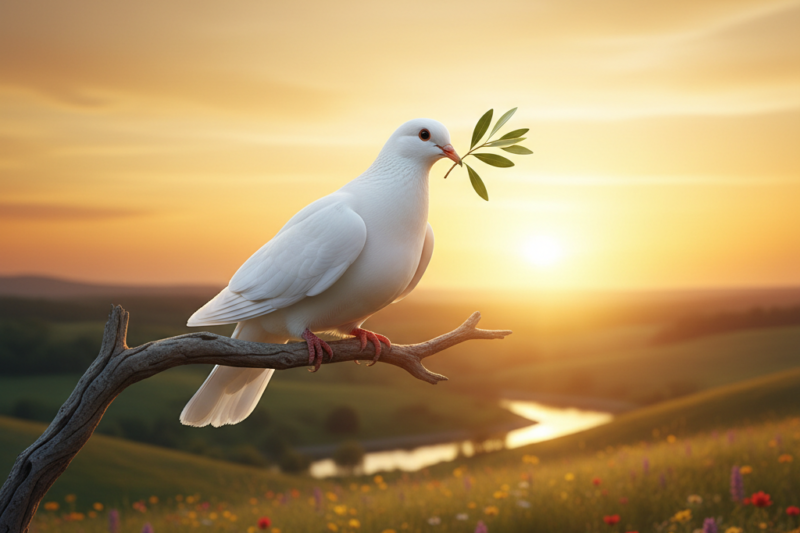 Duen: et symbol på fred og ynde