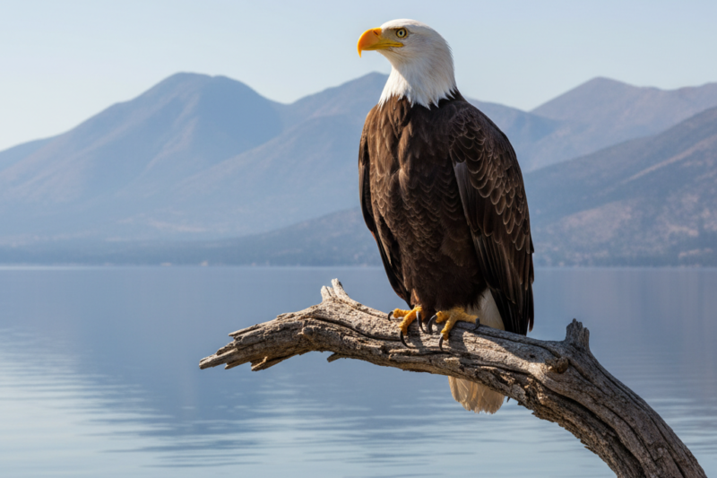 Hvithodehavørnen: himmelens majestetiske hersker