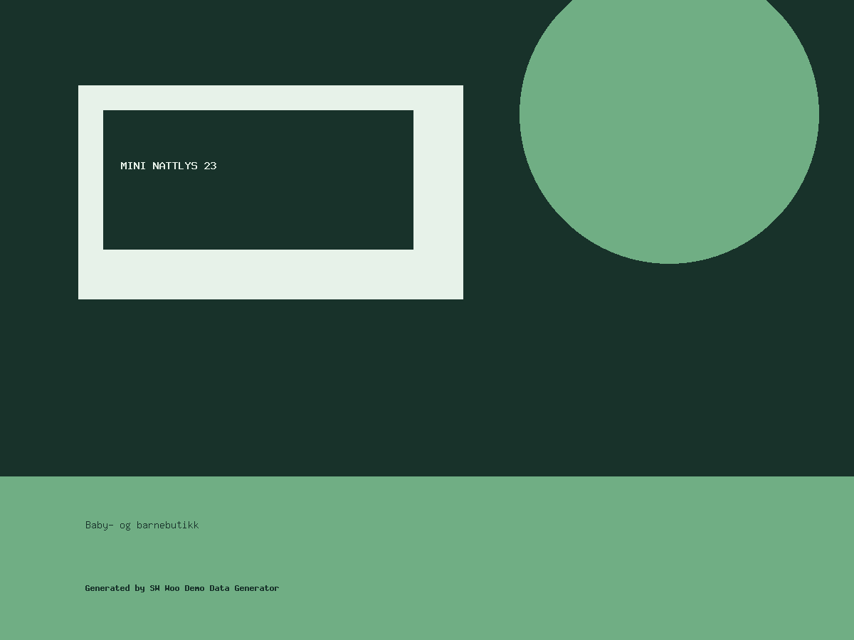 Mini Nattlys 23 demoproduktbilde
